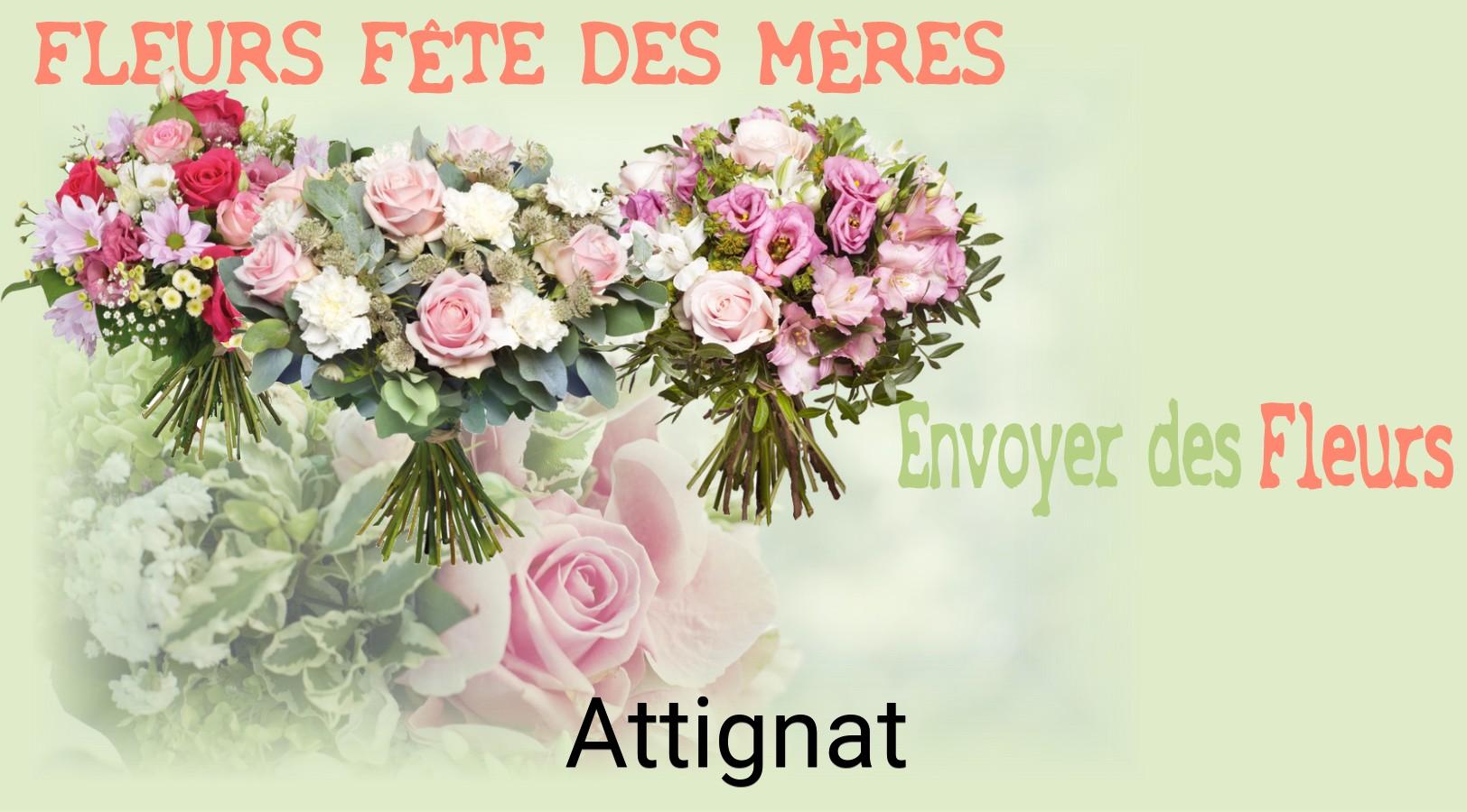 Bouquet de Fête des Mères livré à Attignat